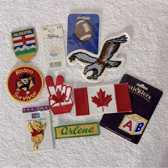 Bundle Of Vintage Patches x10 - Picture 1 of 6
